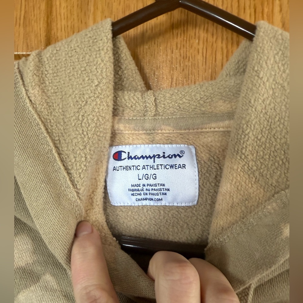 Woman’s champion hoodie sweatshirt size large - Picture 3 of 3
